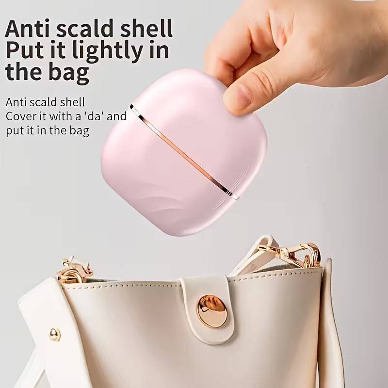 Mini Portable Wireless Hair Straightener